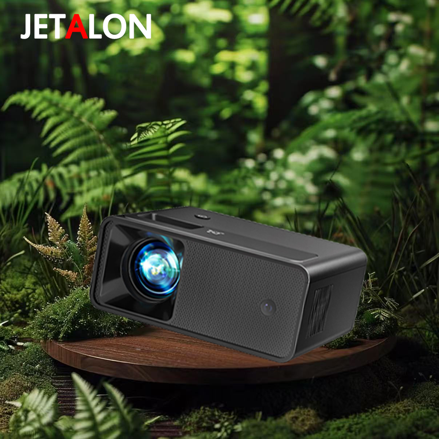 JETALON Portable Projector 4K 1920x1080P Android LED Video Home Theater Cinema Phone mini Proyector Movie for Outdoor Cinema