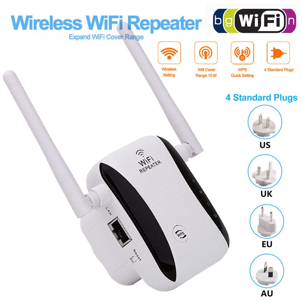 300Mbps Wireless WiFi Repeater 2.4GHz Wifi Extender WiFi Amplifier WiFi Booster Long Range Repeater Wi-fi Repeater Dual Mode