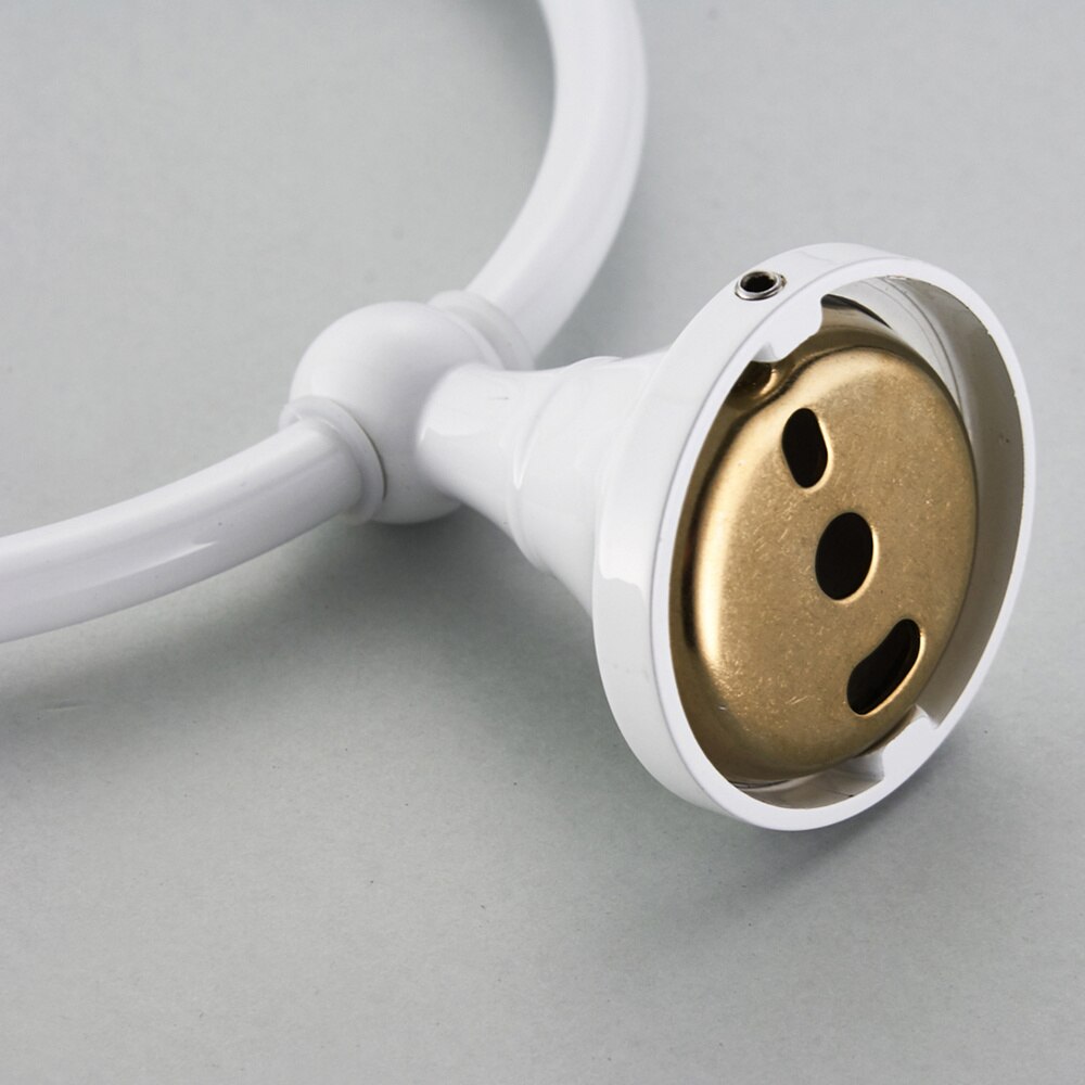 1pc handdoekringen aan de muur gemonteerd wit hangend huishoudelijk handdoekrek handdoekhouder handdoekhouder voor toilet keuken badkamer