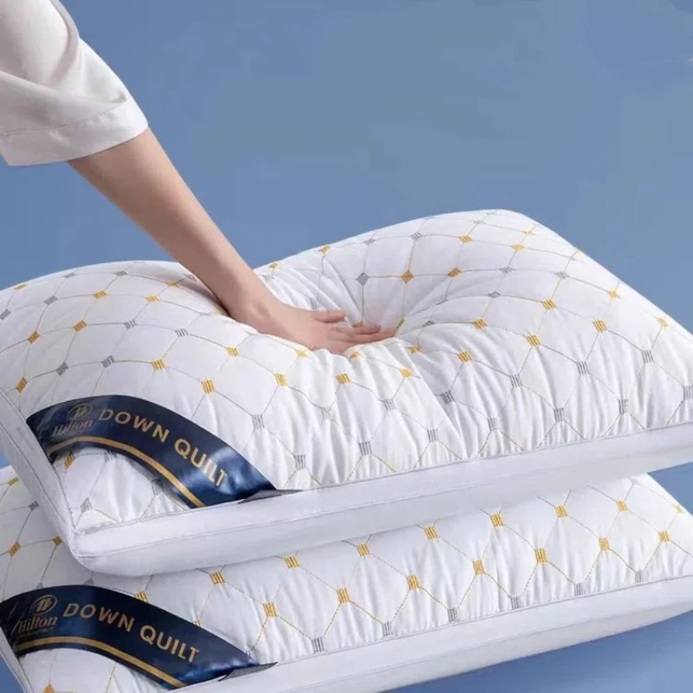 Almohadas de hotel diseñadas específicamente para protección de la columna cervical y ayuda para el sueño Uso doméstico Dormitorio Núcleo de almohada individual