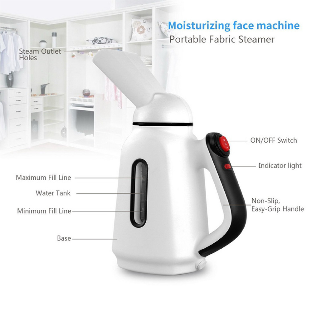 Clothes Steamer Portable Handheld Iron for Home Vertical Garment Steamers Steam Machine Ironing for Home Appliances for travel