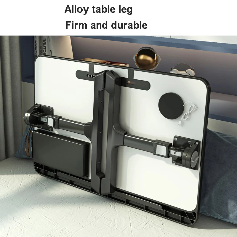 Bed Desk Small Table Plus-Sized Laptop Desk Foldable Lazy Table Dormitory Students Lap Desk