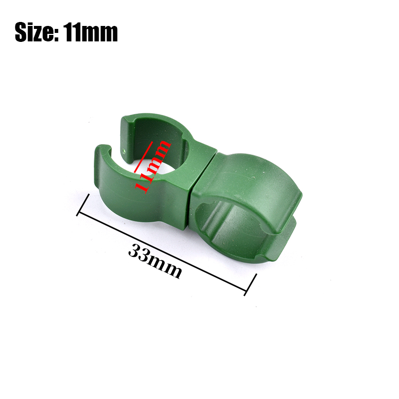 5/10/20Pcs Plant Support Trellis Connector Fixed Cross Clip Stake Clips 360 Adjustment Fixed Clamp Gardening Support Accessories: L / Brown