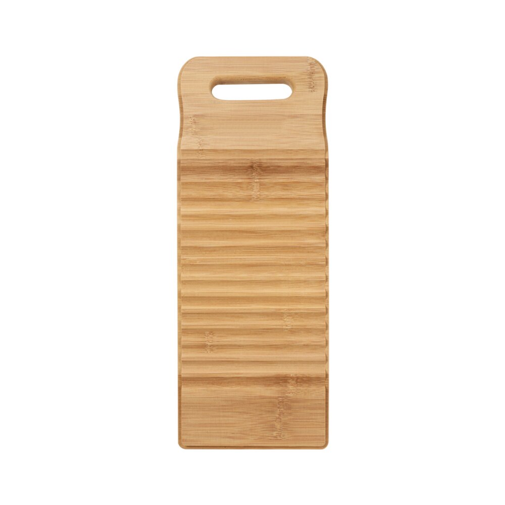 TOPBATHY Bamboo Wood Washing Washboard Non-slip Home Washing Scrubbing Board Laundry Board Washboard Hand Wash Board fo: Default Title