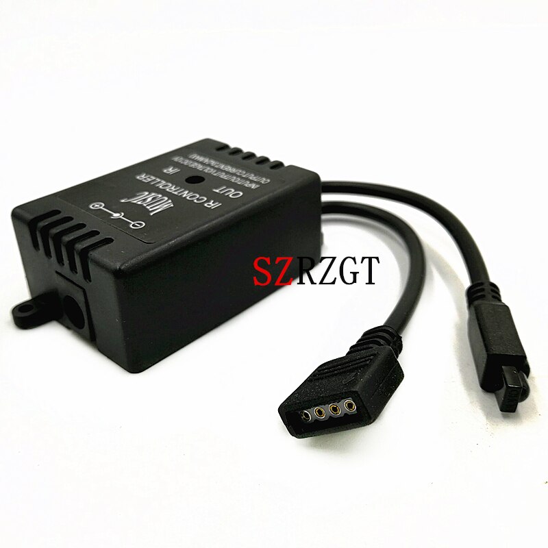 20 Key Music IR Controller Black Sound Sensor Remote For RGB LED Strip