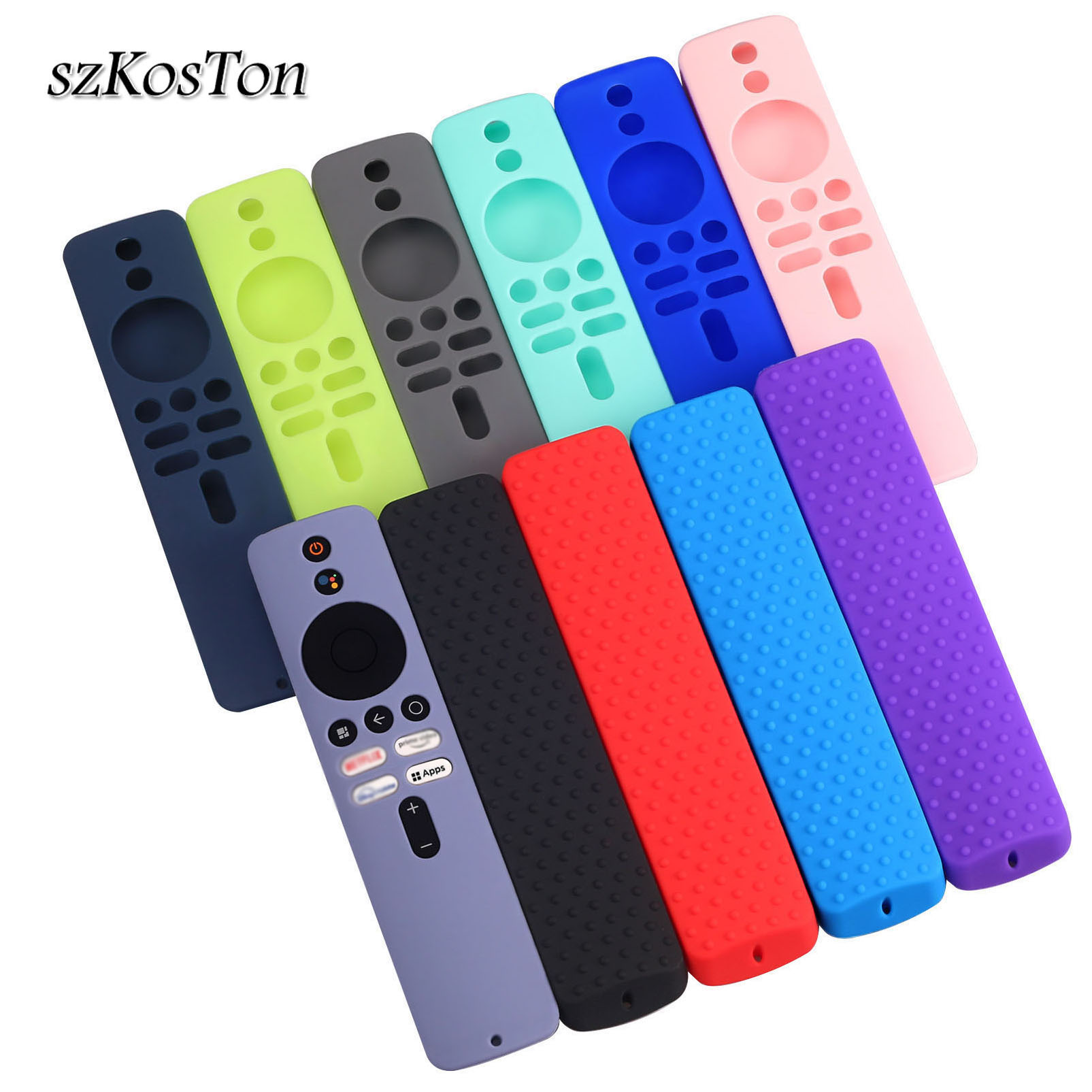 Silicone Protective Case for Xiaomi TV Box S Remote Control Case Anti Dustproof Cover for Mi Box S /3rd Gen TV Remote