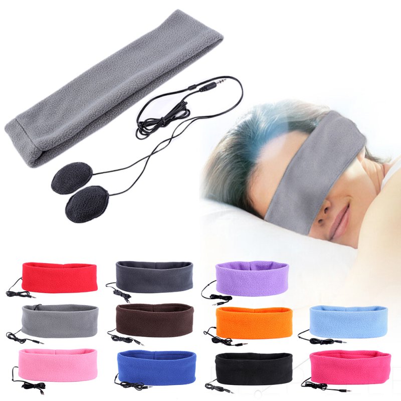 EDAL Washable Anti-noise Headset Sport Running Sleeping Earphones Bundle Music Headband Sleep Headphones for iPhone SamSung