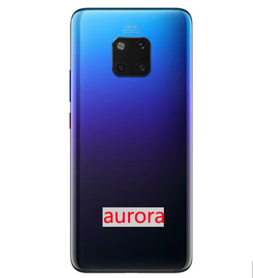 Nuovo alloggiamento OEM Mate20 Pro per Huawei Mate 20 Pro coperchio batteria in vetro riparazione sostituzione porta posteriore telefono posteriore: MT20PRO COVER aurora
