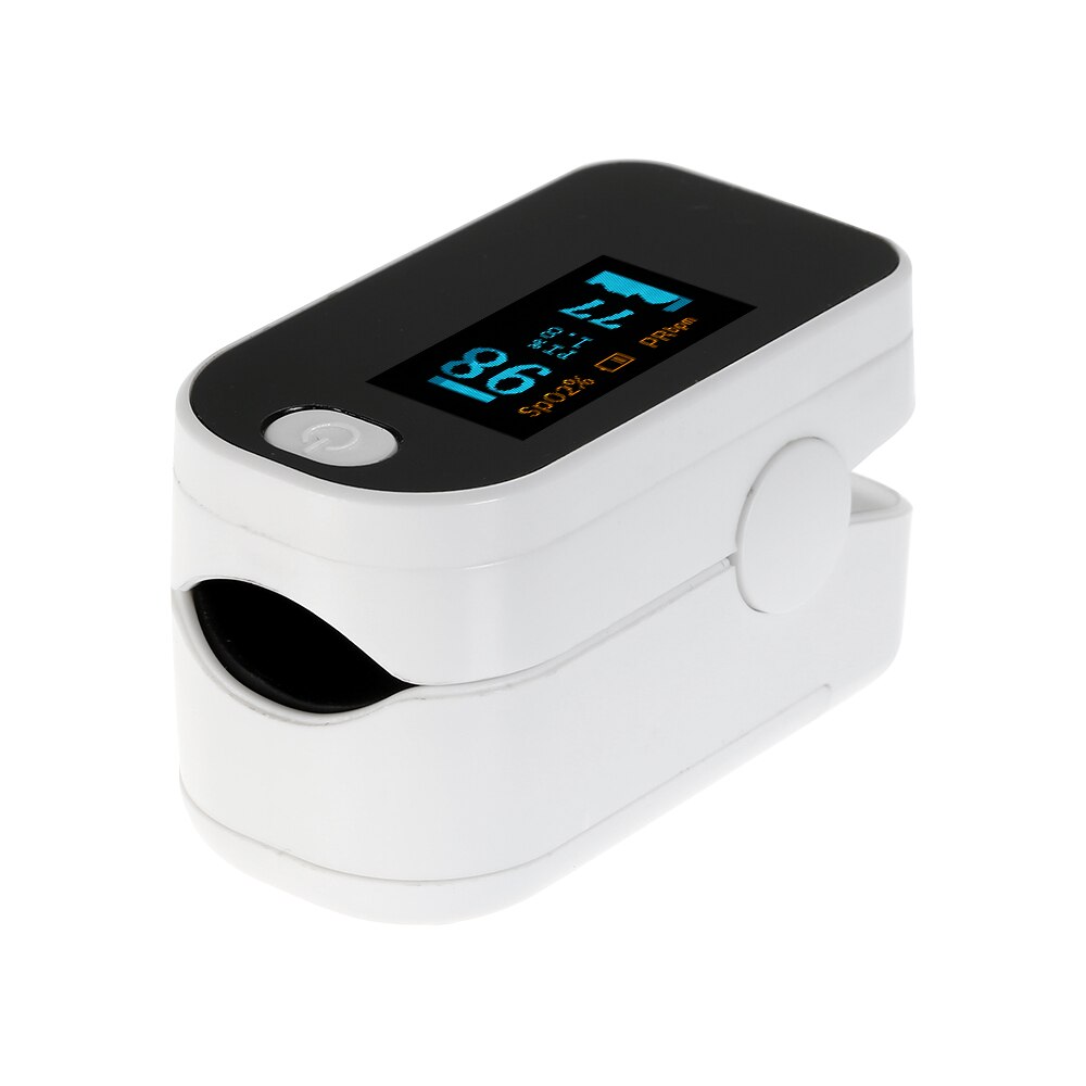 Digital fingertupp pulsoksymeter blod oksygen sensor metning lcd mini spo 2 monitor pulsfrekvensmåler meter pulsoksymetr: Type 2