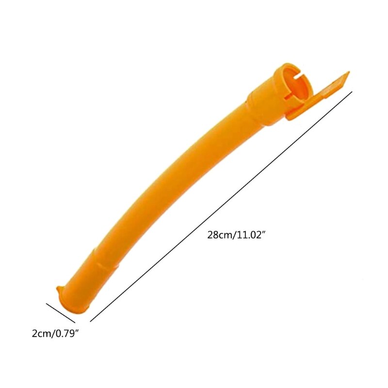 Tubo de tubo de aceite para motor, catéter de tubo de guía de inmersión de aceite 50LC, manga de embudo 038103663 Compatible con VW-Beetle Golf MK4