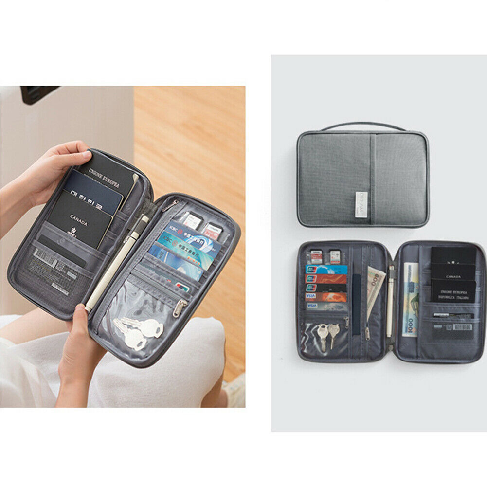 Reise Brieftasche Familie Passport Halter Kreative Wasserdichte Dokument Fall Veranstalter