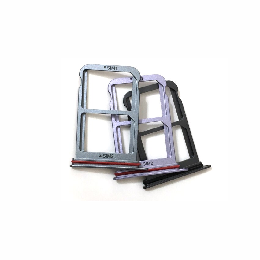 Sim-kort bakkeholder slot adapterstik dual sim til huawei  p20 pro udskiftningsdele