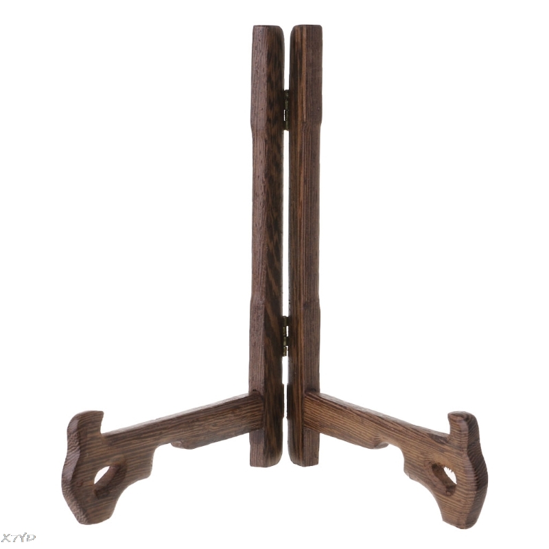 3-7 Zoll Hoch Holz Anzeige Stand Halfter Staffeleien Für Platten Fotos Tee Tablett 5 Größe: 5