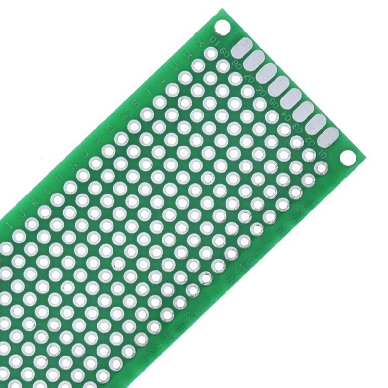 5Pcs Double Sided Protoboard Tinned Circuit Universal Prototype PCB Bo Experimental Plate Circuirt Hole Bread Board Grid Glass Fiber