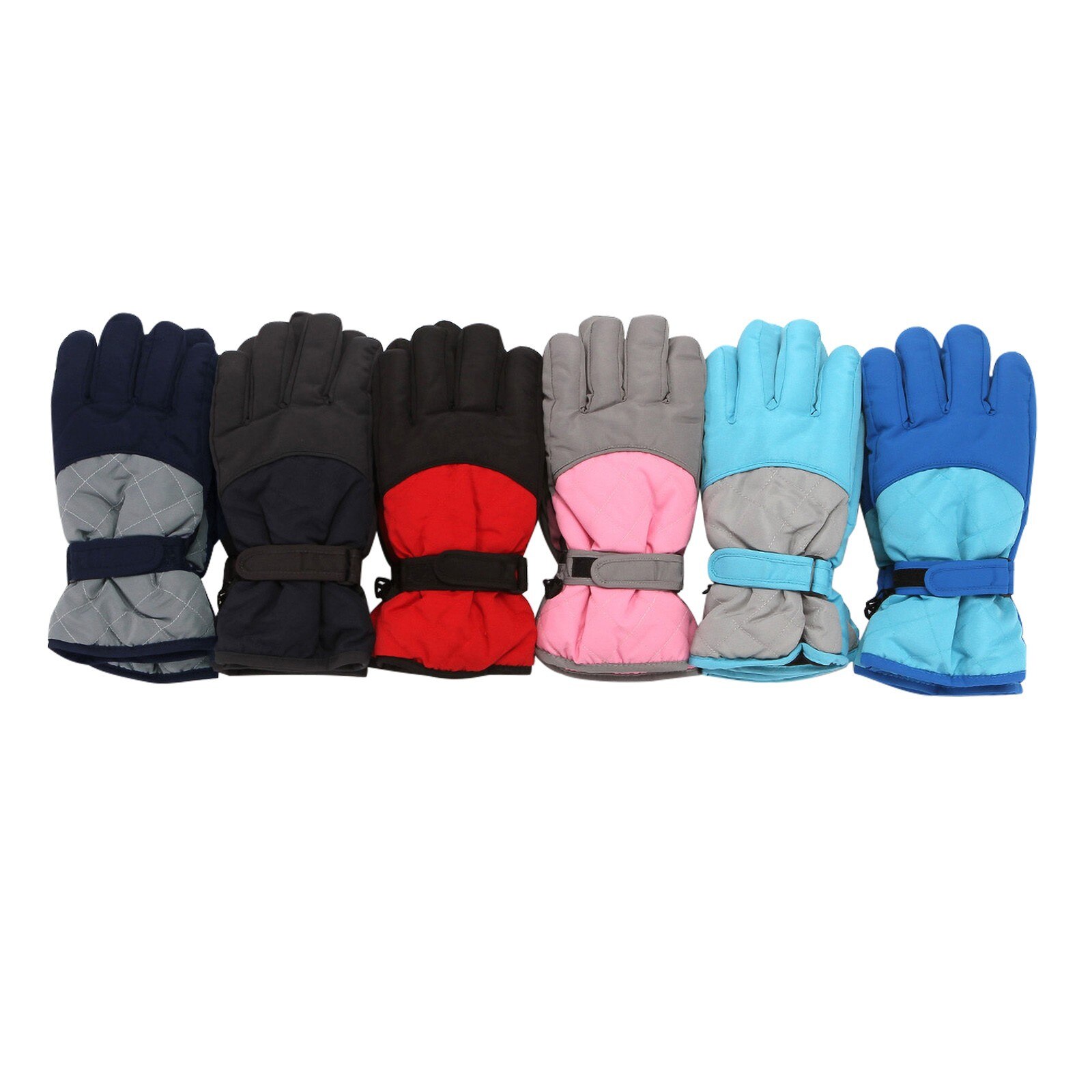 Girls Boys Waterproof Warm Gloves Winter Ski Gloves Snow Kids Windproof Skiing Snowboard Gloves Riding Gloves