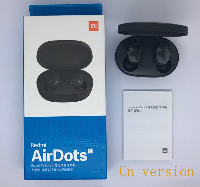 Xiaomi Redmi Airdots s Original Xiaomi Airdots 2 with Bluetooth 5.0 for Gaming Headset Wireless Earbuds with Mic Voice Control: Airdots s