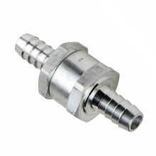 10mm Fuel check valve 3/8" Aluminium Fuel Line Petrol Diesel Accessories