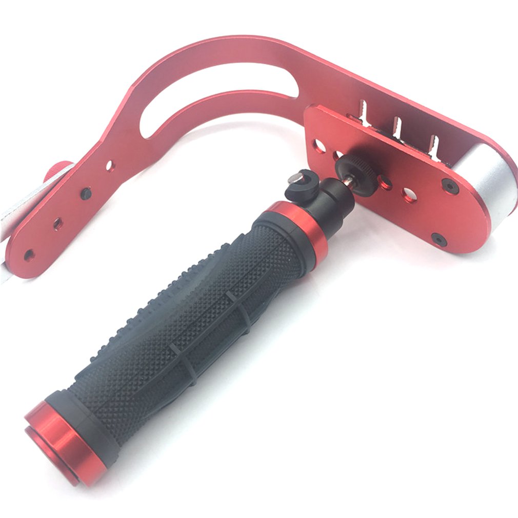 Alliage d'aluminium Mini stabilisateur de caméra numérique portable vidéo steeryam Mobile DSLR 5DII mouvement DV stabilycam pour Gopro avec pince