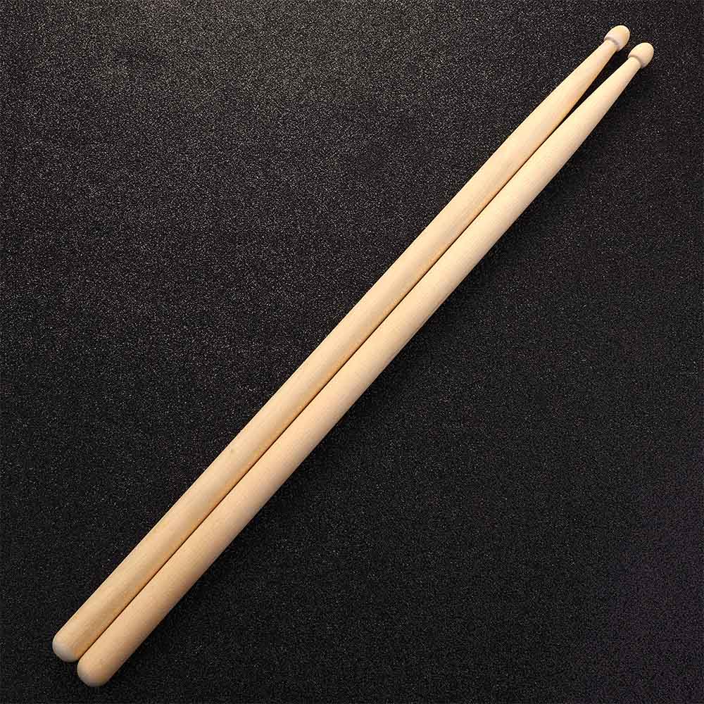 Baquetas de madera de arce 5A para tambor, juego de tambores, ligero, , instrumento Musical de , 1 par