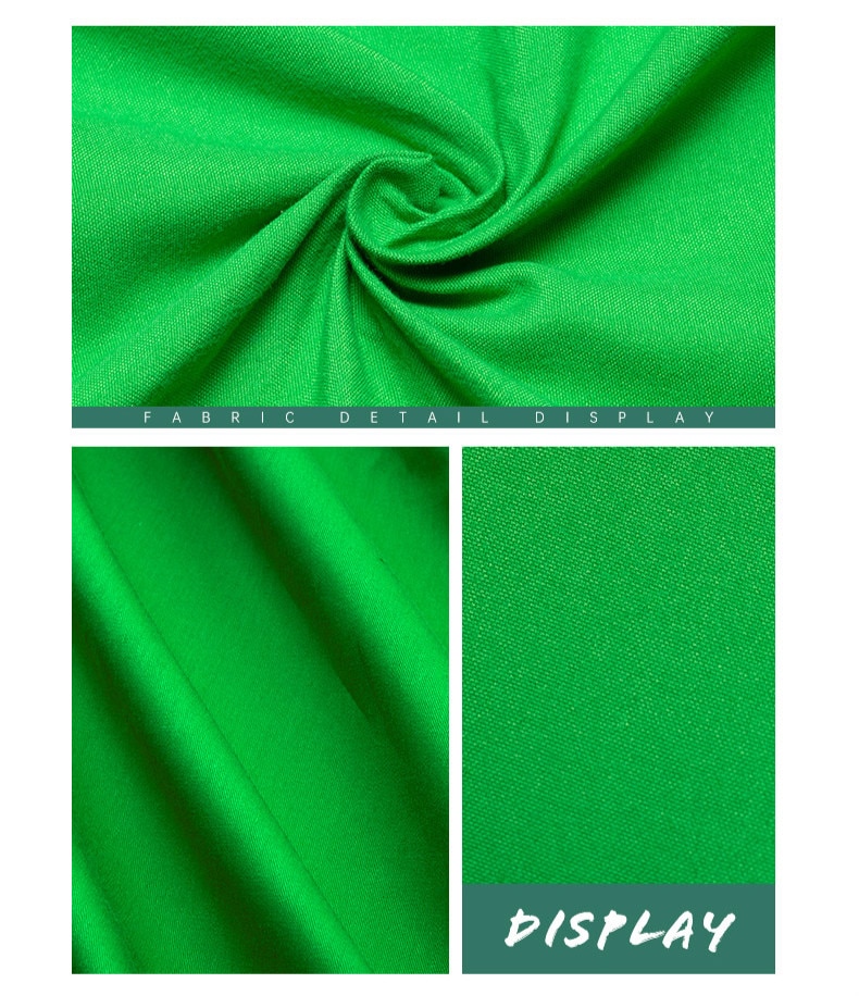 3*4M Green Screen Photography Backdrop Polyester Cotton White Black Blue Solid Color Photo Background Thicken Backdrops Cloth