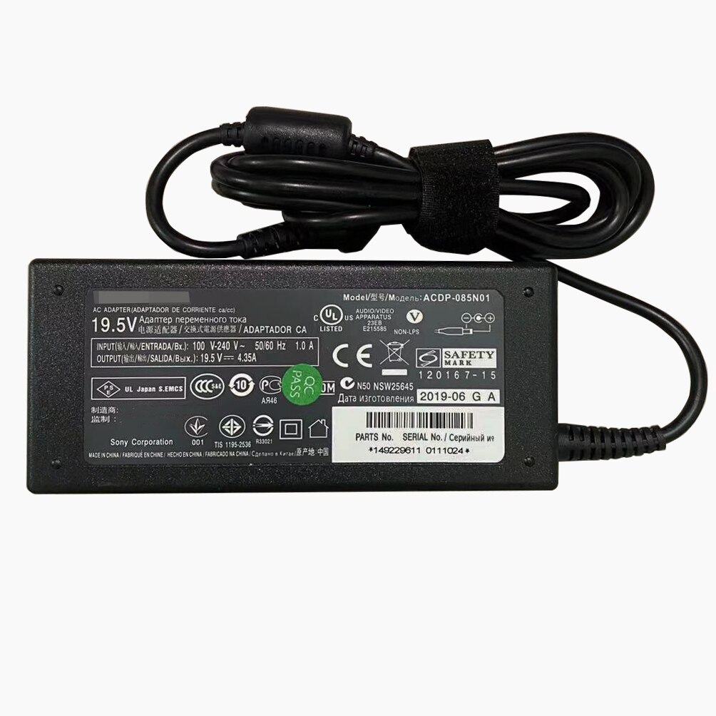 Voor Sony 19.5V 4.35A Led Tv Charger ACDP-085N02 K... – Grandado