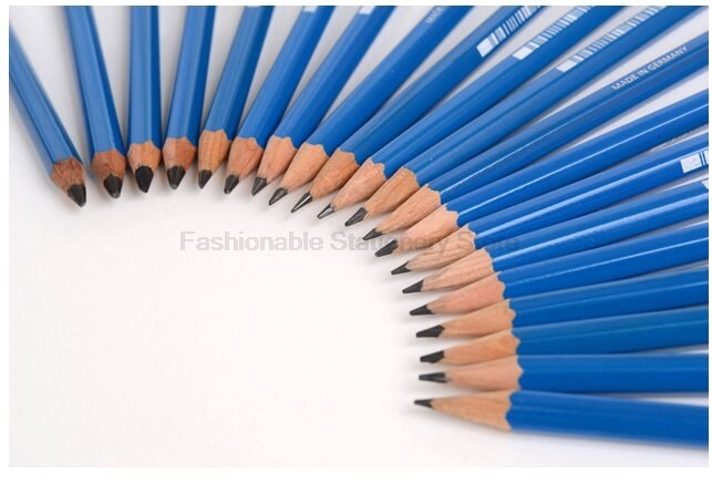 STAEDTLER 100 G20 bleu barre dessin crayon ensemble de 20 degrés en étui en étain professionnels dessin bureau école crayon pour enfant