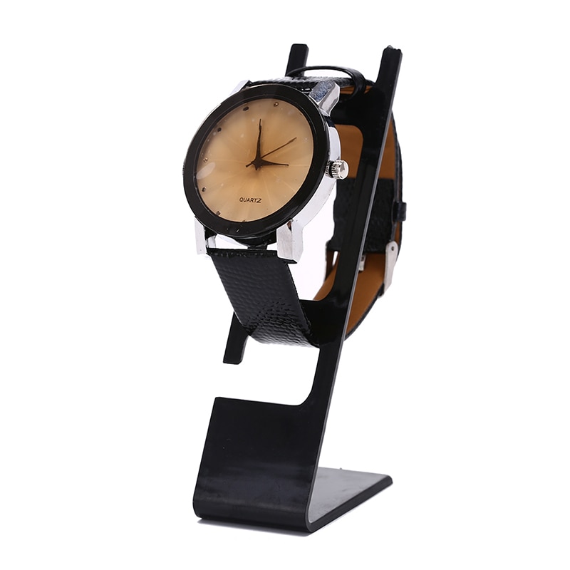 de estante de plástico, estante de exhibición General, caja de almacenamiento portátil para reloj, caja de soporte para presentación de joyería