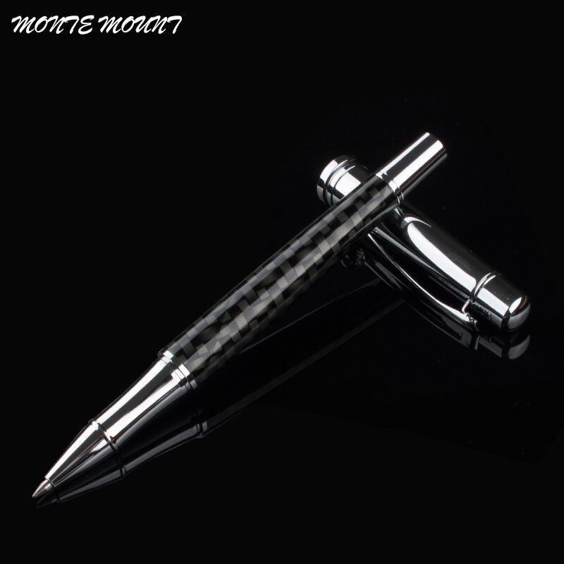 MONTE MOUNT blanc porcelaine stylo rouleau stylo à bille métal cristal stylo Clip belle stylo à bille école papeterie: 06