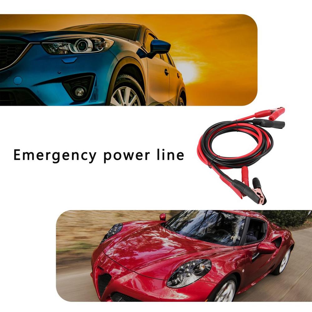 3/4 Meter 2200a Auto Energie Booster Kabel Notfall Batterie Jumper Drähte Auto Zubehör Energie Steckdose