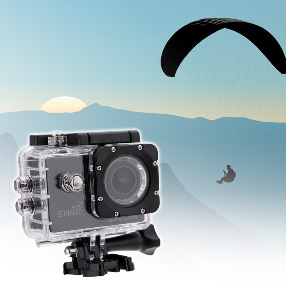 Caméra d'action sportive SJCAM SJ4000 Wifi en Full HD 1080P 12MP 170 degrés objectif grand Angle étanche Mini caméscope voiture DVR