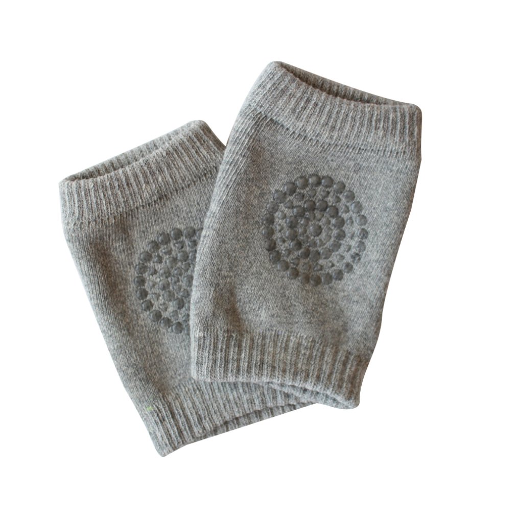 Children's Thickening Knee Pads Leggings Thick Bottom Non-slip Socks Kid's Knee Protectionn Care Pad For Baby Toddler Non-slip: Light Grey