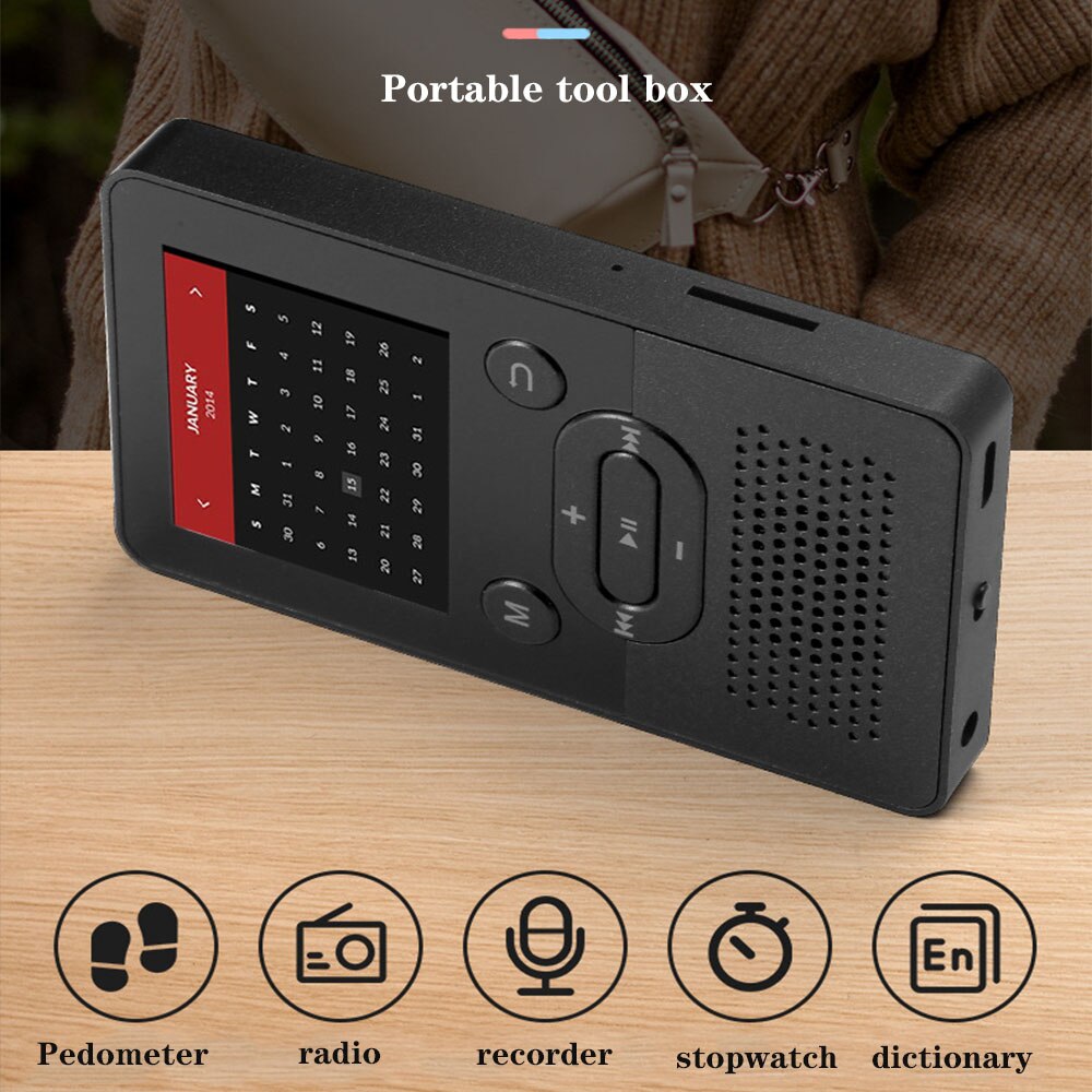 MP4 Music Player 4GB/8GB Bluetooth MP3 MP4 HIFI Music Player Support E-Book /FM/ Recorder/video MP4 Player Tf card T9 1.8 inch