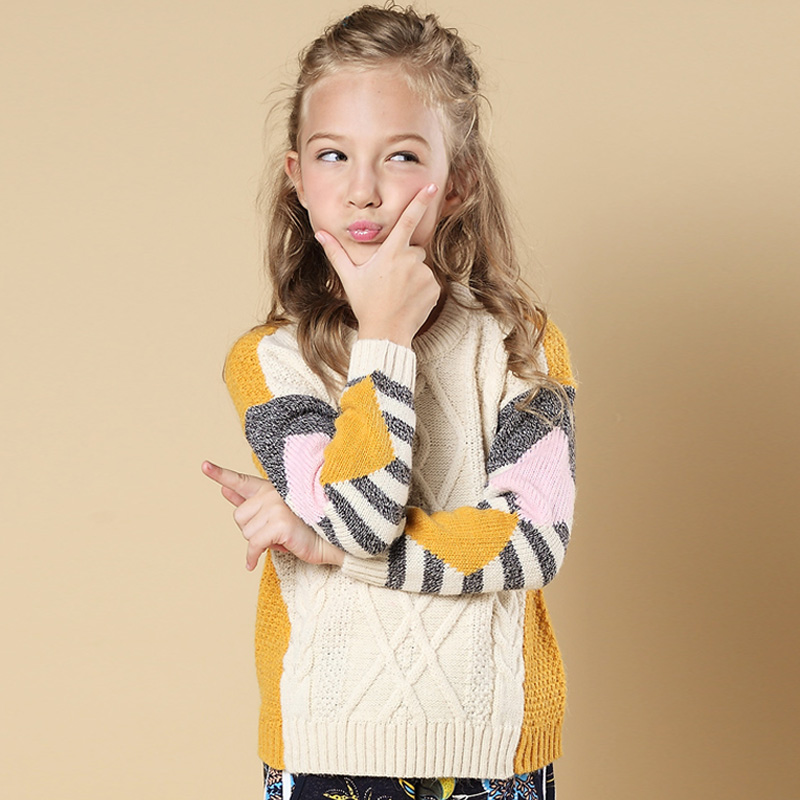Truien Voor Meisjes Kleding Winter Trui Kids Truien Lange Mouw Bovenkleding Mode Kinderen Truien Kleding Katoen Herfst: 6T
