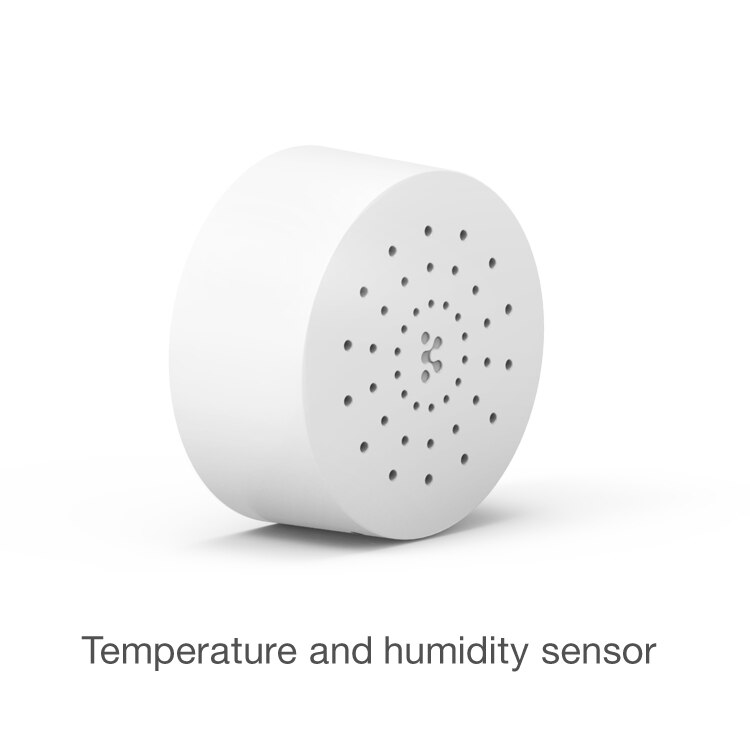 Konke smart home kit menneskekropssensor bevægelsestemperatur luftfugtighed dørvinduesensor gasrøgdetektor zigbee: Temperatur fugtighed