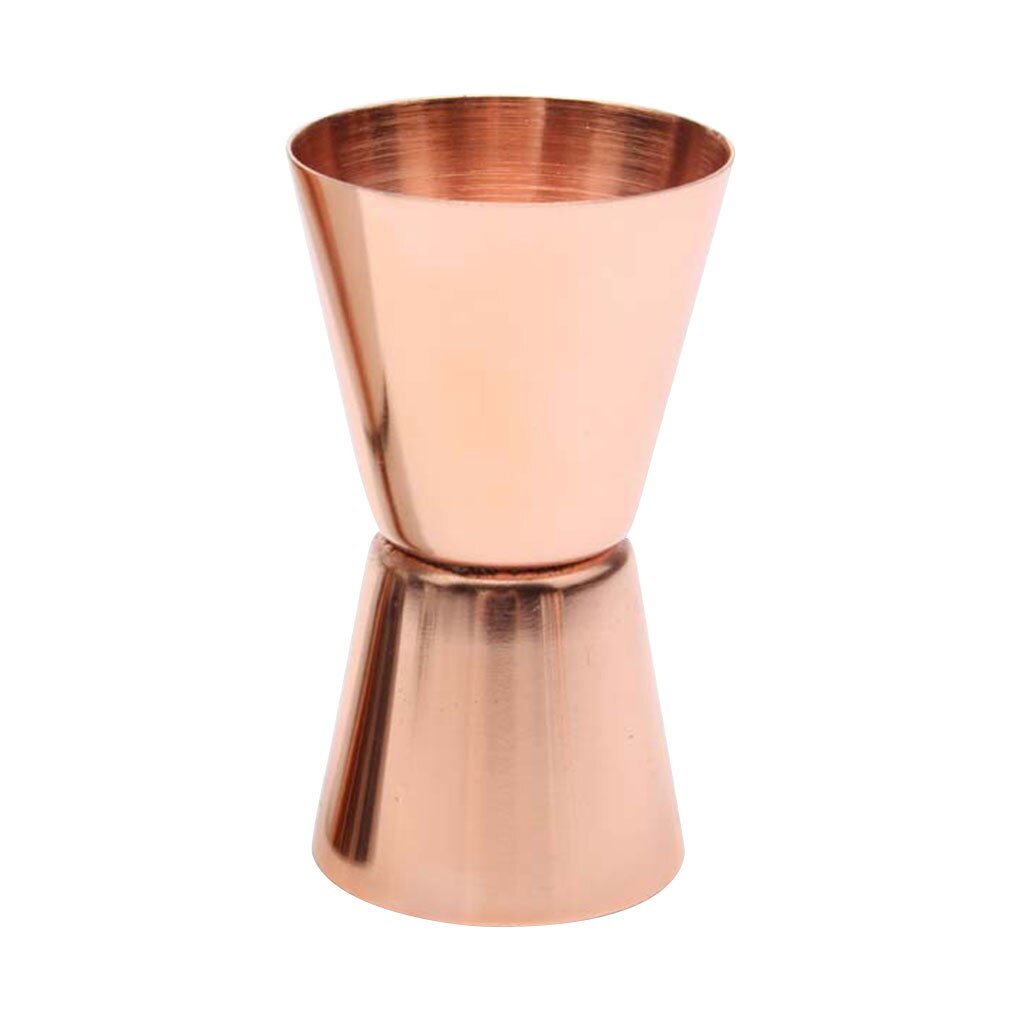 Stainless Steel Dual/Single Shot Measure Cup Pub Jigger Cocktail Drink Measure Cup