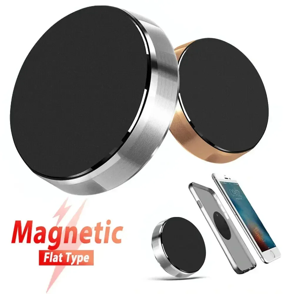 Magnetische telefoon autohouder Universele magnetische beugel Mini metalen Super-Power magneethouder Stick Dashboard muur voor iPhone