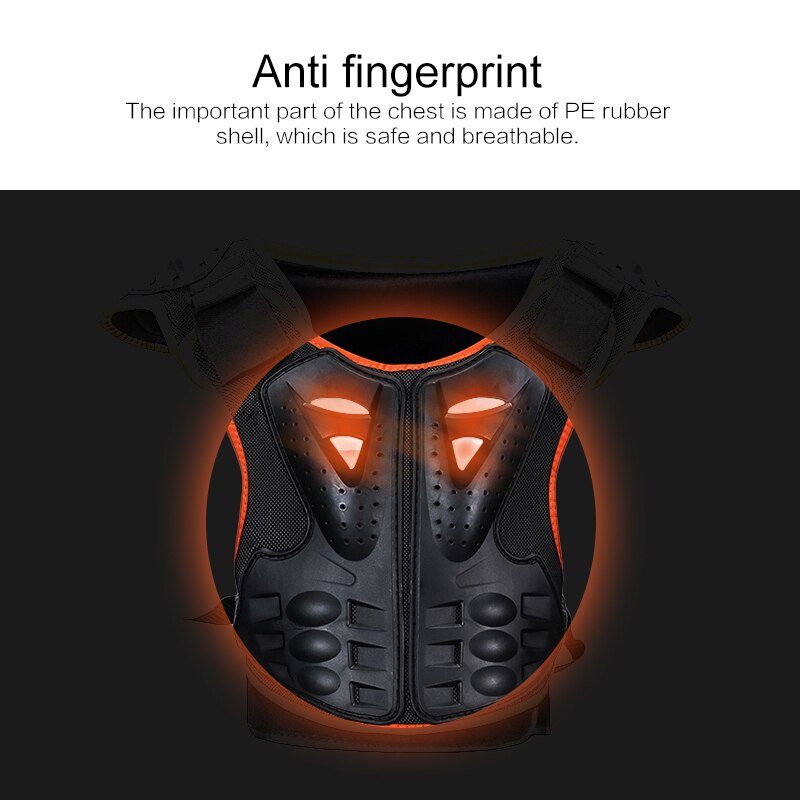 Children Full Body Protector Vest Armor Kids Motocross Armor Jacket Chest Spine Protection Gear Elbow Shoulder Knee Guard
