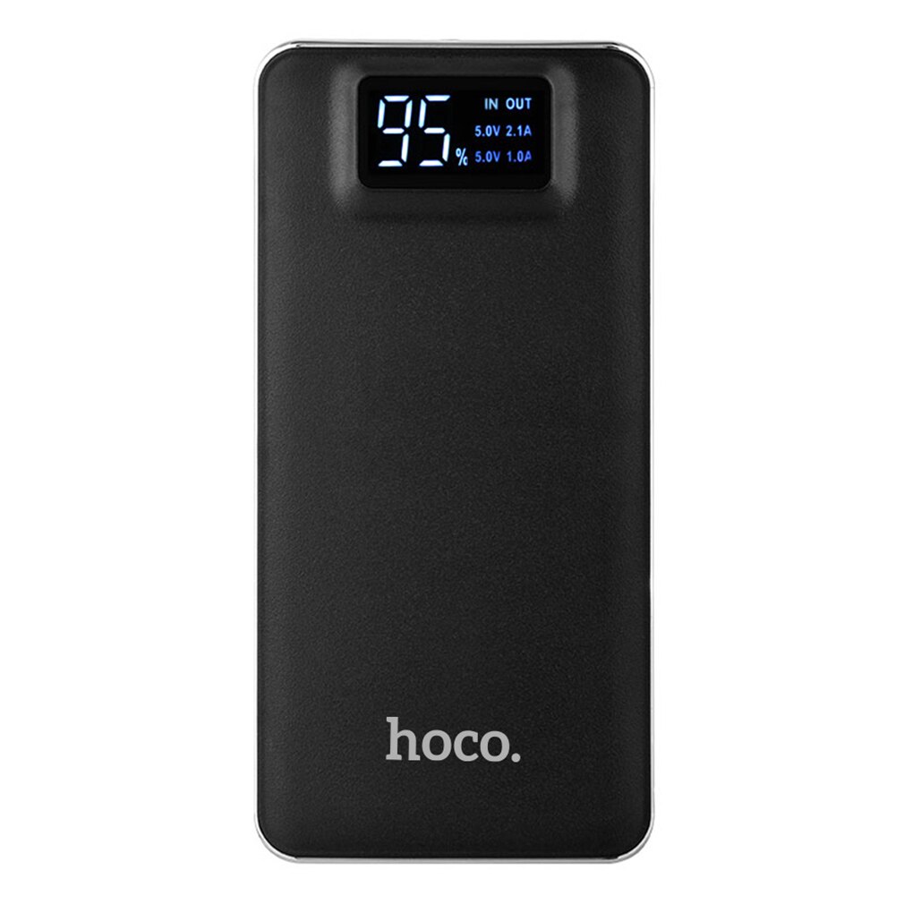 Caricabatterie universale Powerbank Mobile ultrasottile da 10000mAh di grande capacità con torcia a LED