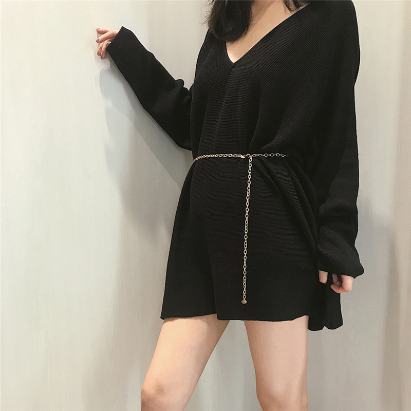 Moda feminina cintura corrente cintos feminino prata corpo mini metal vestido cinto dourado feminino lantejoulas correntes finas mulheres