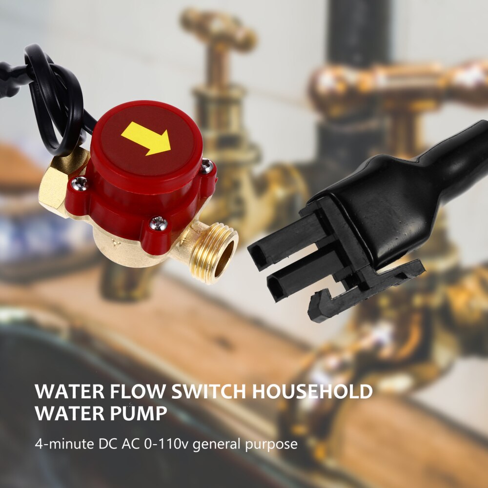 Water Flow Control Switch Adjustable Pressure Pump Shower Accessory for Home