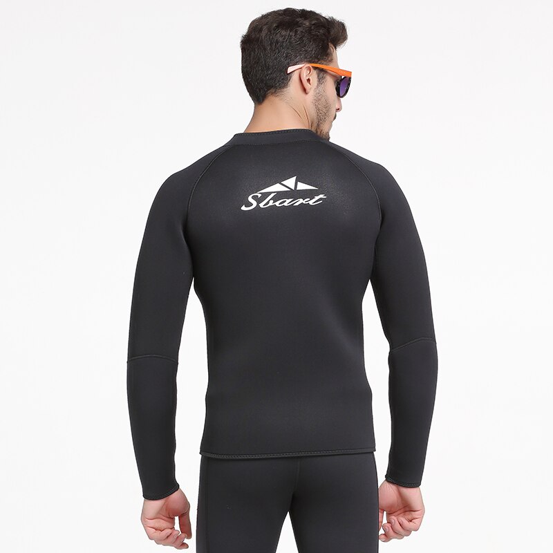 SBART Nuovo 1.5 millimetri diving suit maschio split caldo diving suit manica lunga freddo del sole lo snorkeling inverno costume da bagno costumi da bagno