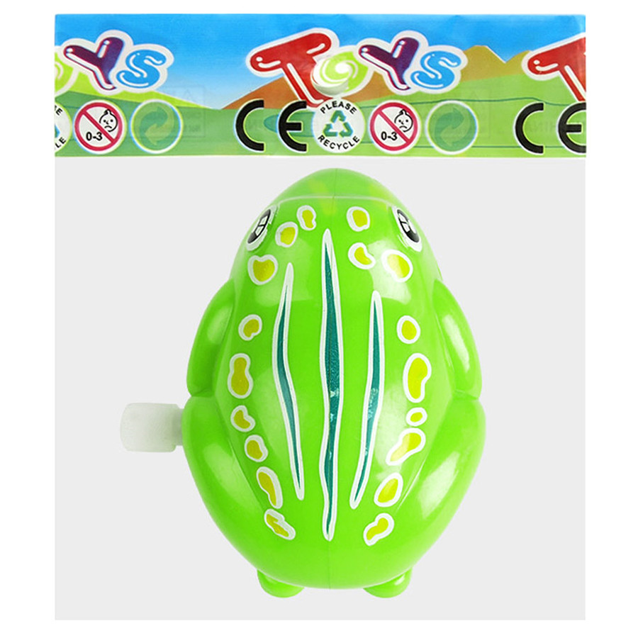 Kids Wind Up Clockwork Toy Mini Pull Back Jumping Frog Toys for Children Wind Up Toys Funny Children Kids Outdoors Playing Toys