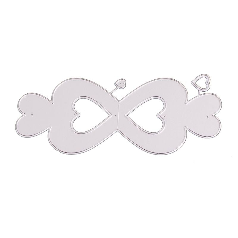 Kärlekslåda metallskärning dies diy scrapbooking papper stämpling stans dekor