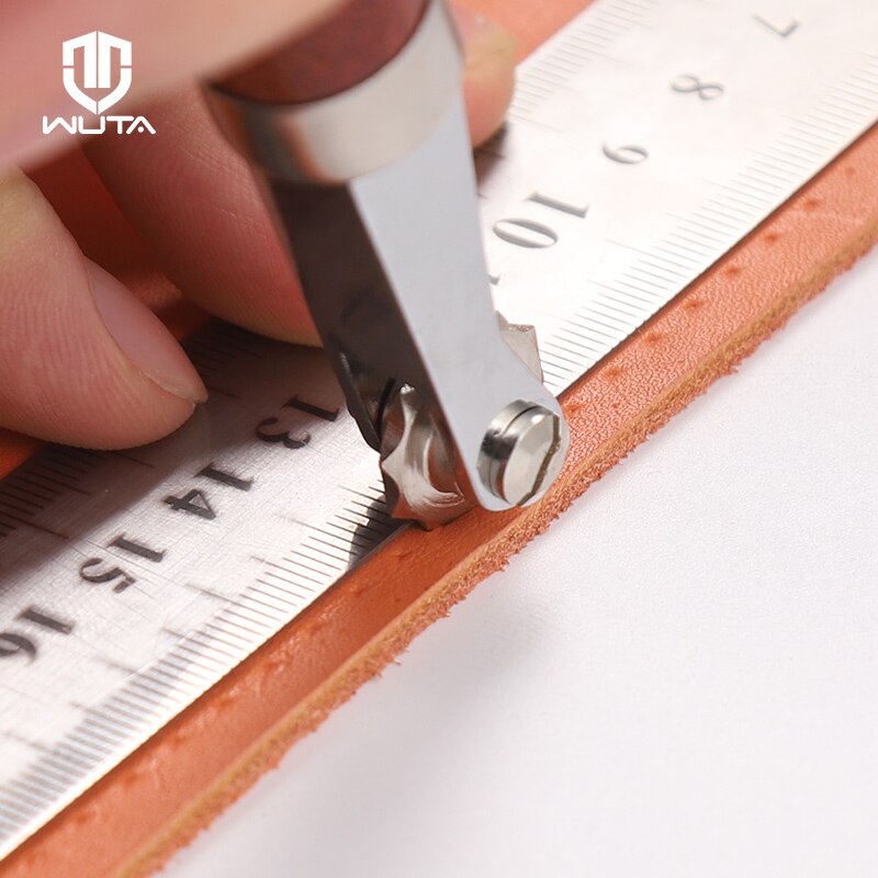 WUTA, juego de puntadas de cuero de , punzón, punzón, puntada a mano, cuero, costura, agujeros, herramientas de manualidades DIY con 4 ruedas