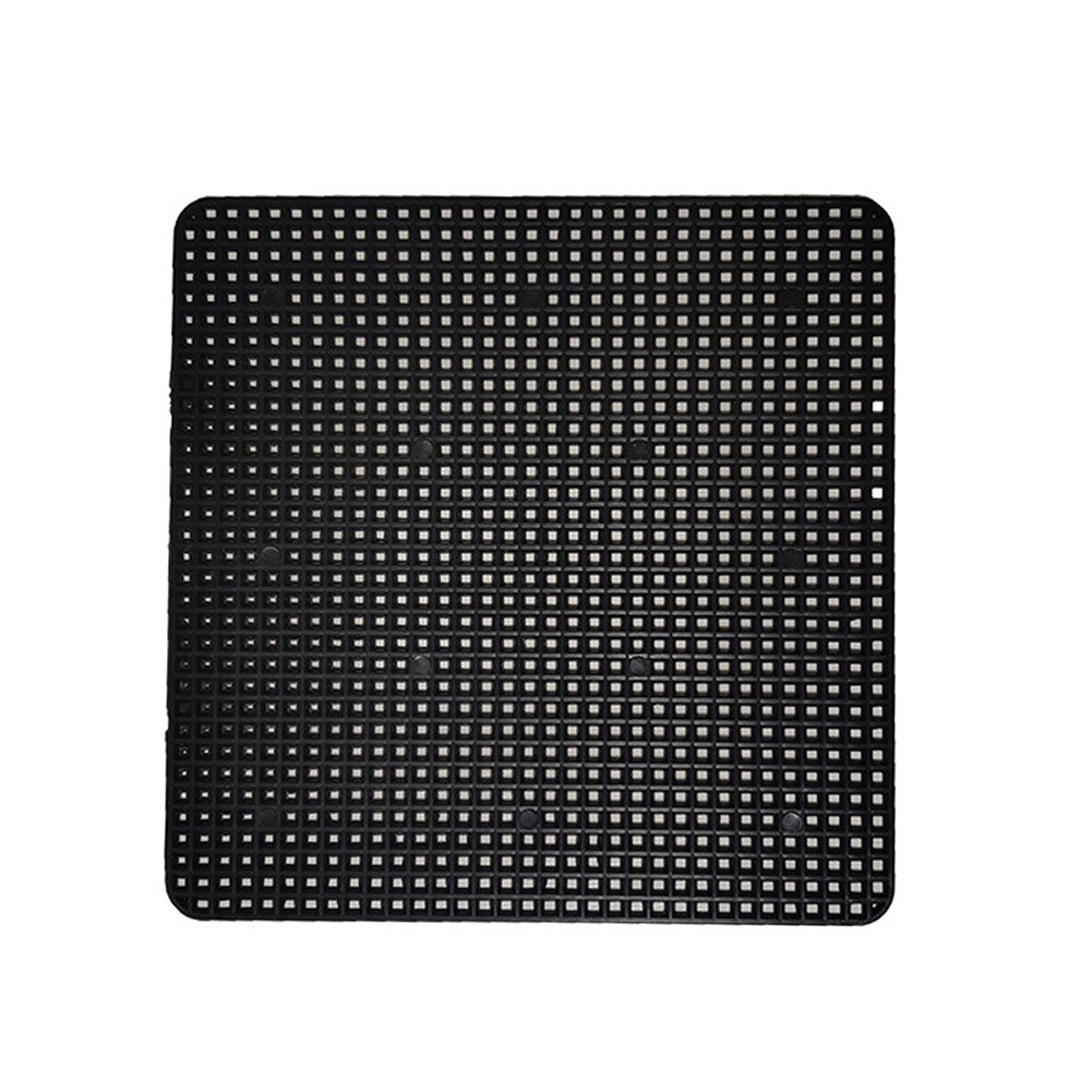 100pcs/set Horticultural Plant Pot Drainage Mat Practical Balcony Bonsai For Garden Square Agricultural Mesh Bottom Pad Durable: 5.5