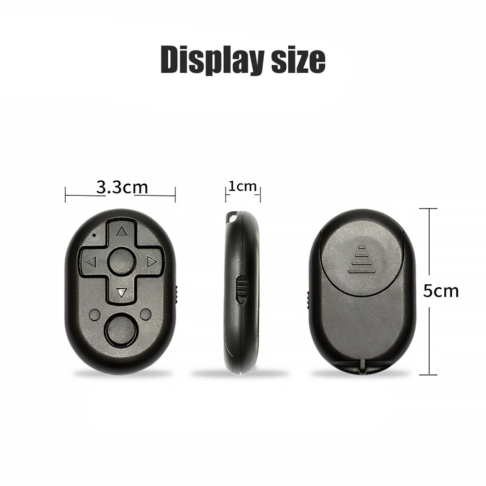 Wireless Bluetooth Remote Camera Shutter Release Button For Selfie Camera Controller Bluetooth Remote Button For iPhone Android