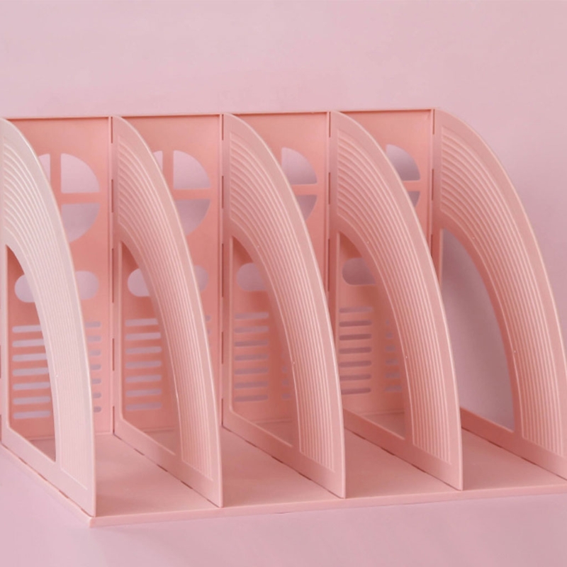 Porte-fichiers Vertical à 3 ou 4 grilles, porte-documents de bureau, support Vertical, bouchon de livre, accès par traction, papeterie de bureau