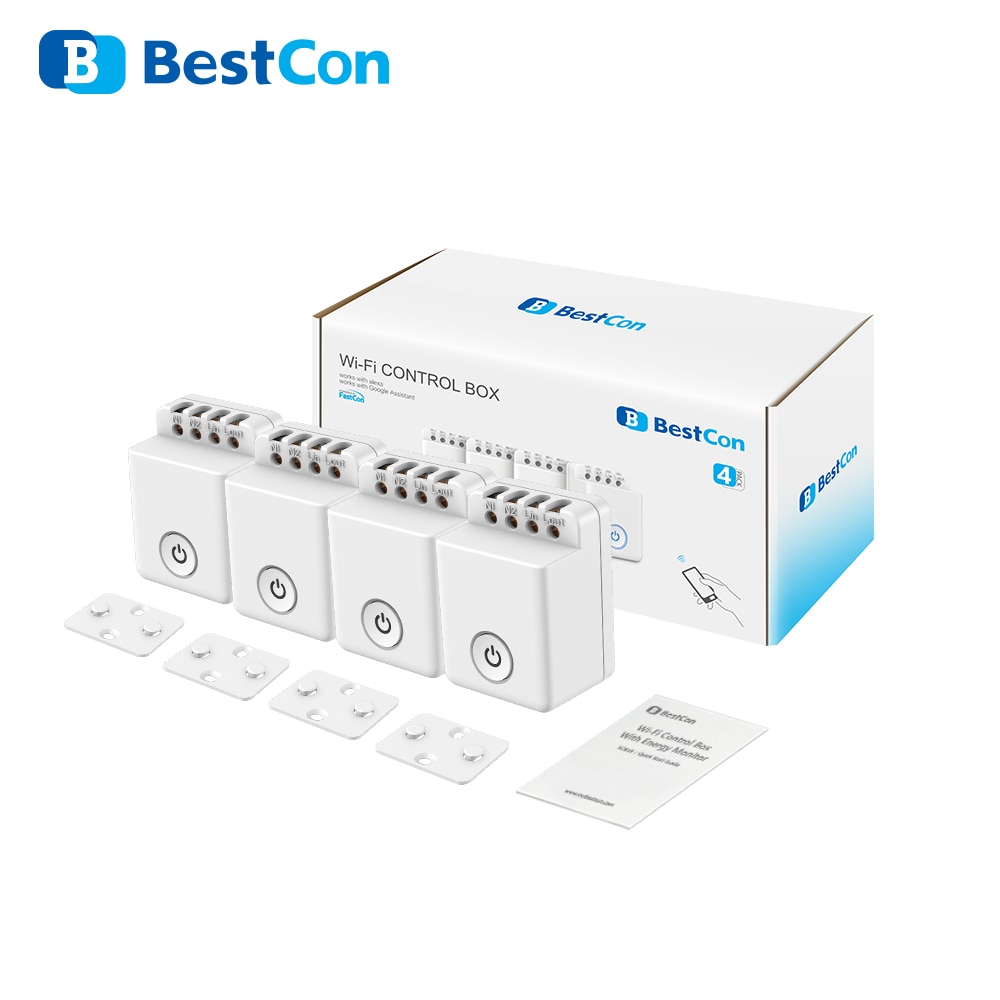 Bestcon Mcb1 Broadlink Intelligentie Timing Voice Control Wifi Draadloze Schakelaar Wifi Case