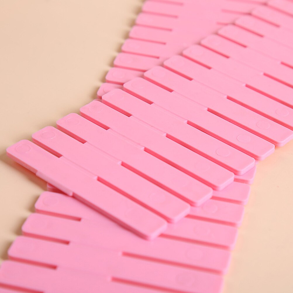 4 stk gør-det-selv-plastik-husholdningsskuffehylder organiser skillevæg opbevaring til tørklæder skabsundertøj makeupstrømper stationære