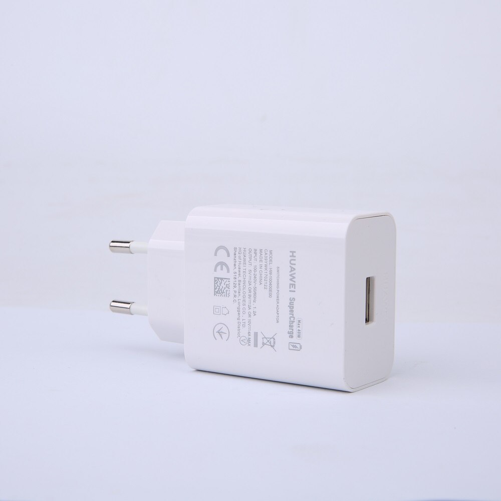 Original Huawei p40 pro Supercharge USB Fast Charger 10V 4A 40W Adapter 5A TypeC Cable for Magic 2 mate 20 30 pro P20 P30 pro